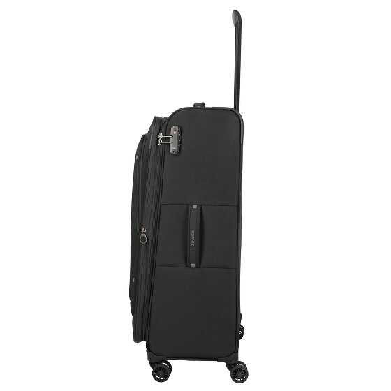Travelite Umbria 4 roues Valise cabine L 77 cm avec soufflet d'extension