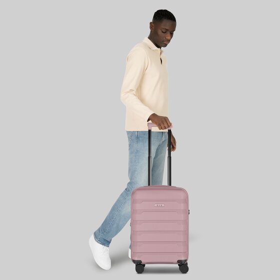 d&n South Dakota 4 roulettes Trolley de cabine S 55 cm avec soufflet d'extension