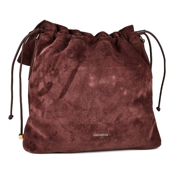 Coccinelle Lidia Sac à bandoulière Cuir véritable 34 cm