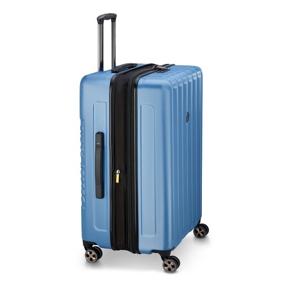 Delsey Paris Longitude 4 roulettes Trolley 76 cm avec soufflet d'extension