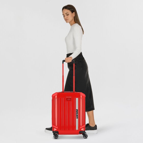 Piquadro Piquadro x Ducati 4 roues Valise cabine 55 cm