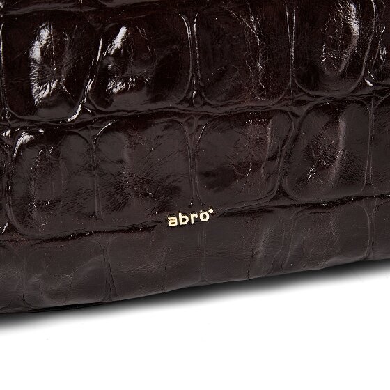 abro Alba Sac à bandoulière Cuir véritable 27 cm
