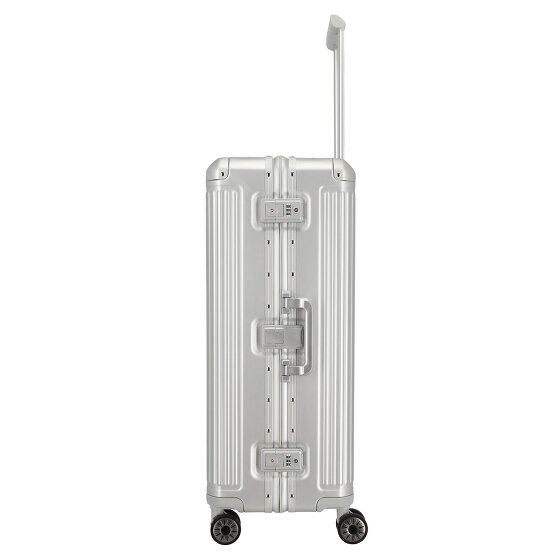 Travelite Valise cabine Next à 4 roues en Aluminium, 77 cm