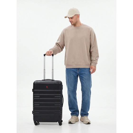 Wenger Amplar Evo 4 roues Valise cabine L 75 cm avec soufflet d'extension
