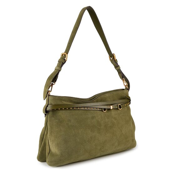 PINKO Belt Bag Big Sac à bandoulière Cuir véritable 40 cm