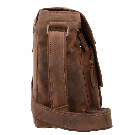 Greenland Nature Montenegro Sac à bandoulière en cuir 22 cm