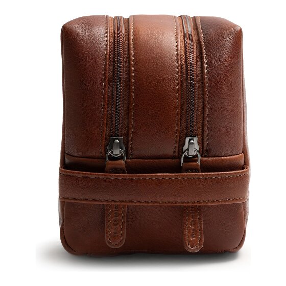 The Chesterfield Brand Montelaro Trousse de toilette Cuir véritable 27 cm