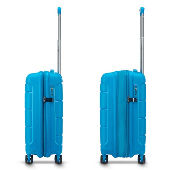 MODO by Roncato Starlight 3.0 4 roulettes Trolley de cabine 55 cm avec soufflet d'extension