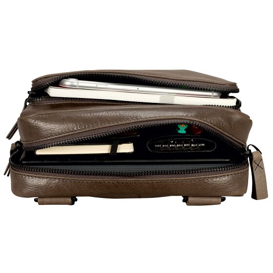 Leonhard Heyden Porto Sac à bandoulière Cuir 22 cm