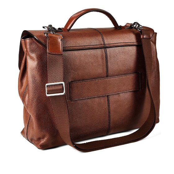The Bridge Biagio Porte-documents Messenger Cuir véritable 41 cm Compartiment ordinateur