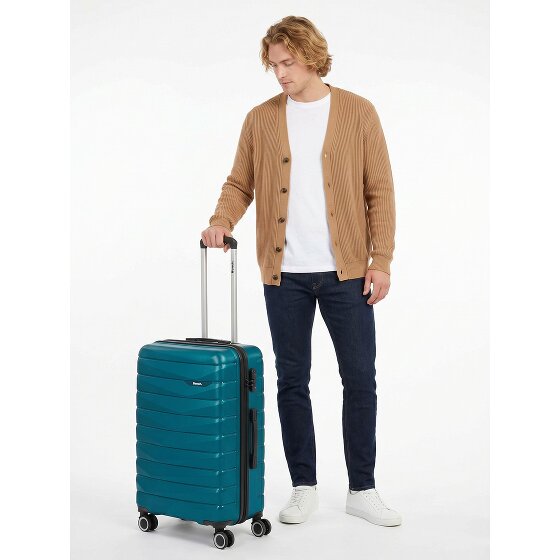 Bench Paris 4 roues Valise cabine M 66 cm avec soufflet d'extension