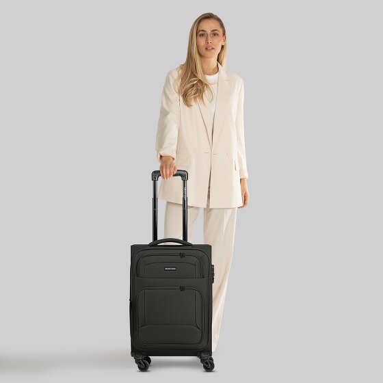 Smartbox Edition 04 4 roulettes Trolley de cabine 55 cm avec soufflet d'extension