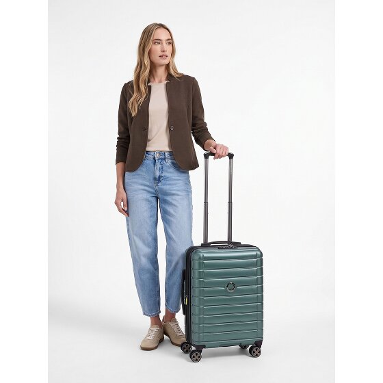 Delsey Paris Shadow 5.0 4 roues Valise cabine 55 cm '"avec soufflet d''extension"'