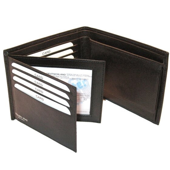 Golden Head Colorado Porte-monnaie RFID cuir 12 cm