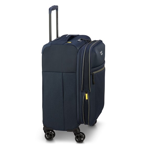 Delsey Paris Brochant 3 4 roues Valise cabine 55 cm avec soufflet d'extension