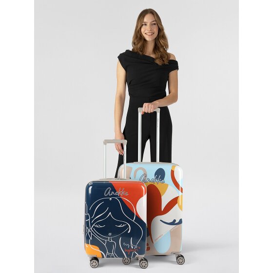 Anekke Eikon 4 roulettes Set de valises 2 pièces avec soufflet d'extension