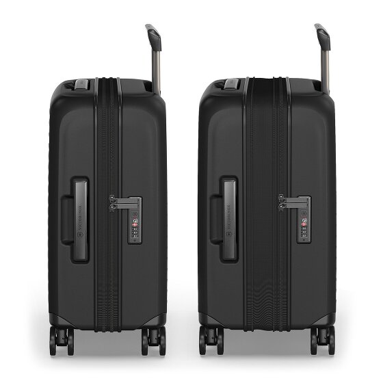 Victorinox Airox Advanced 4 roulettes Trolley de cabine S 55 cm Compartiment pour ordinateur portable avec soufflet d'extension