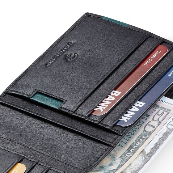 Roncato Monaco Porte-monnaie Protection RFID Cuir 12 cm