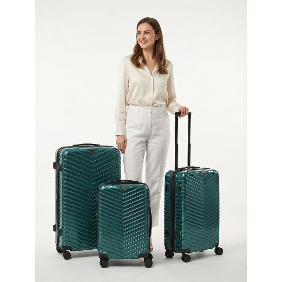 Redolz Essentials 18 2.0 4 roues Set de valises 3 pièces avec soufflet d'extension
