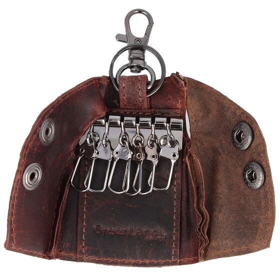 Greenland Nature Étui à clés Montana en cuir 6 cm