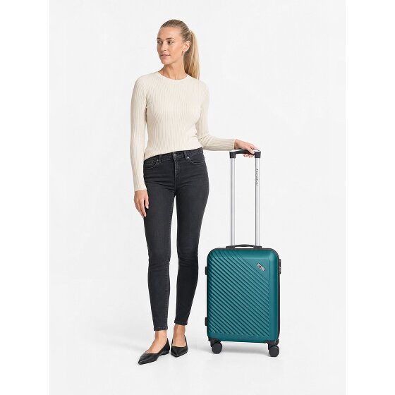 Check.In Paradise 2.0 4 roues Valise cabine S 55 cm avec soufflet d'extension