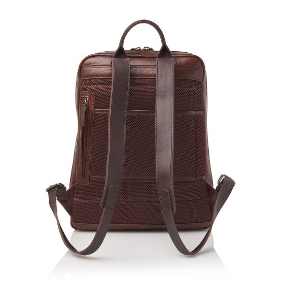 Castelijn & Beerens Rien Sac à dos professionnel Protection RFID Cuir véritable 40 cm Compartiment ordinateur