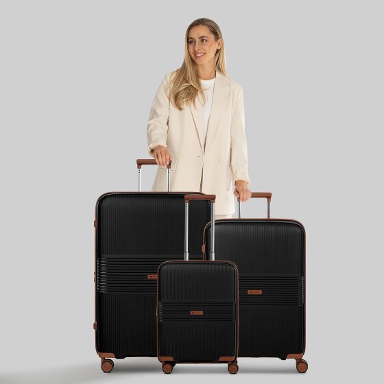 Farmhood Eco Edition 02 4 roulettes Set de valises 3 pièces avec soufflet d'extension