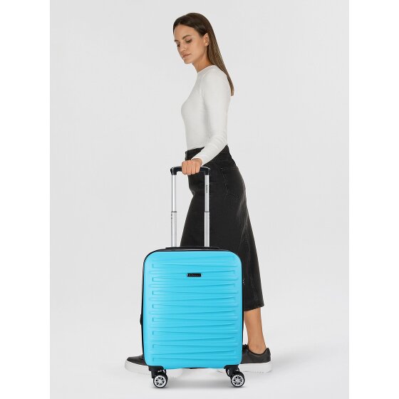 Benzi 5493 4 roulettes Trolley de cabine S 53 cm avec soufflet d'extension