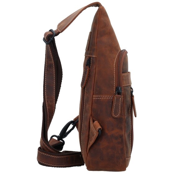 Jack Kinsky Baltimore 17 Sac à bandoulière en cuir 30 cm
