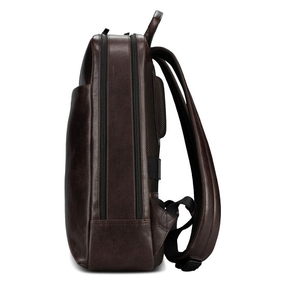 Jost London Daypack Cuir véritable 44 cm Compartiment ordinateur