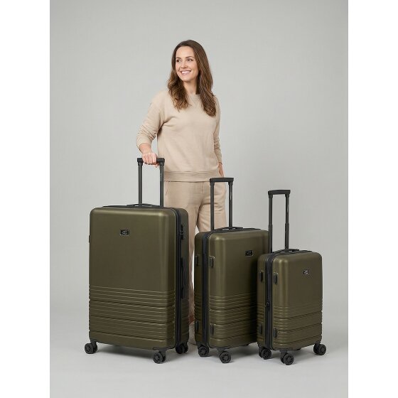 camel active Hanoi 4 roues Set de valises 3 pièces avec soufflet d'extension