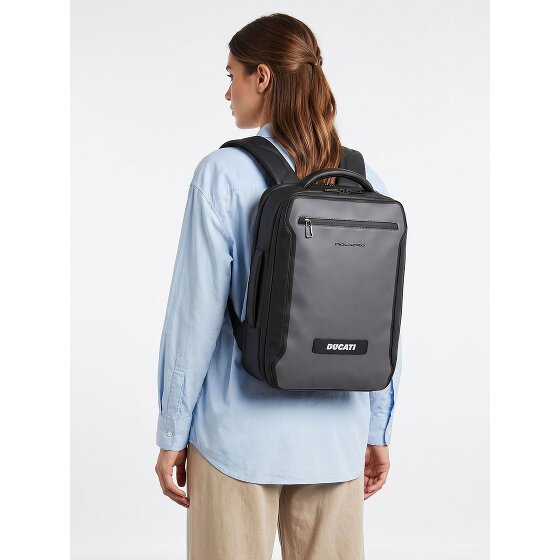 Piquadro Sac à dos de voyage Rover avec compartiment pour ordinateur portable de 40 cm et protection RFID
