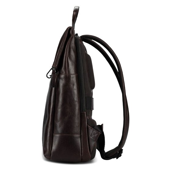 Jost London Daypack Cuir véritable 44 cm Compartiment ordinateur