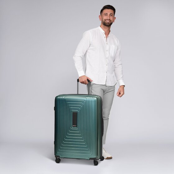 Redolz Essentials 14 4 roulettes Trolley L 77 cm avec soufflet d'extension