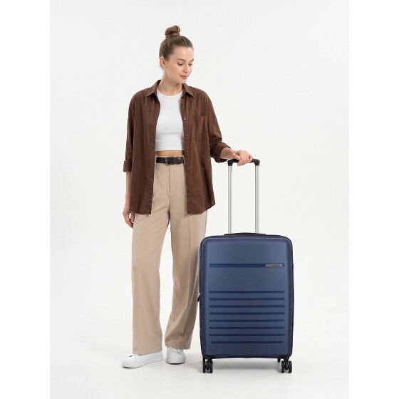 Jump Aven 4 roues Valise cabine M 65 cm '"avec soufflet d''extension"'