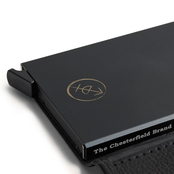 The Chesterfield Brand Bennett Porte-monnaie Protection RFID Cuir véritable 10 cm