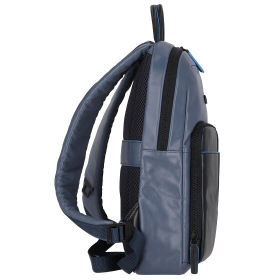 Piquadro Blue Square Revamp sac à dos RFID cuir 42 cm compartiment pour ordinateur portable