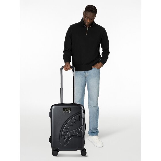 Sprayground Gold Brick Luxe 4 roulettes Trolley de cabine 52 cm