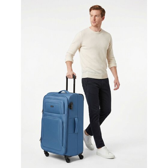 Smartbox Edition 04 4 roues Valise cabine 78 cm avec soufflet d'extension