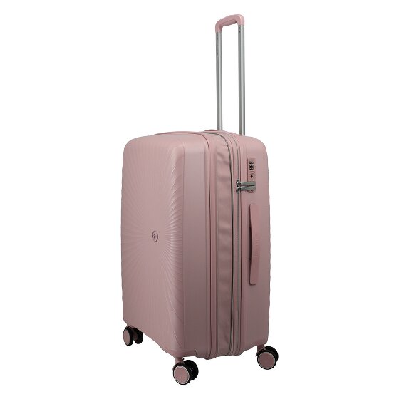 Travelite Tamaris x Travelite Voyaage 4 roues Valise cabine M 66 cm avec soufflet d'extension