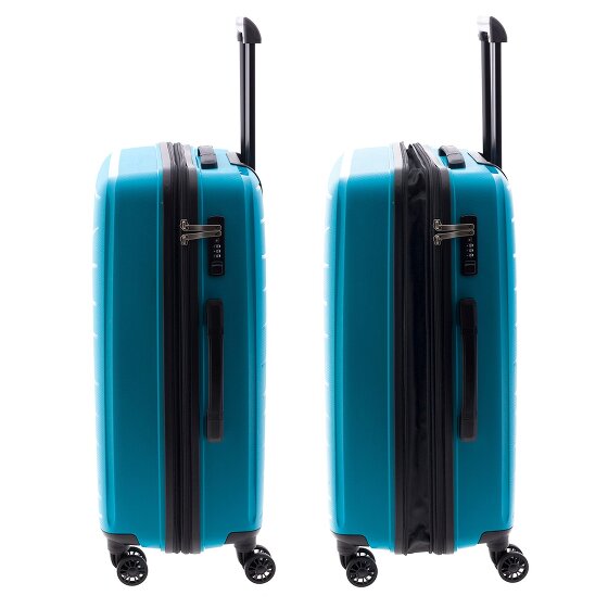 Gladiator 1700 4 roulettes Trolley 68 cm avec soufflet d'extension