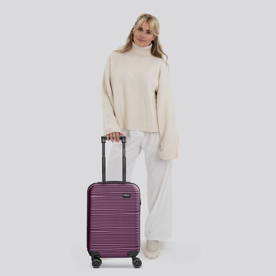 Redolz Essentials 16 CABIN 4 roues trolley cabine 55 cm slim