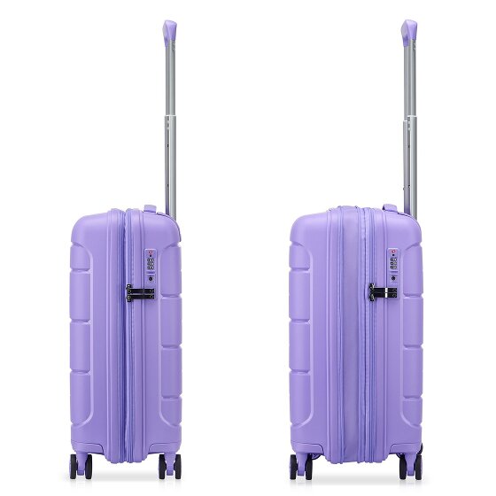 MODO by Roncato Starlight 3.0 4 roulettes Trolley de cabine 55 cm avec soufflet d'extension