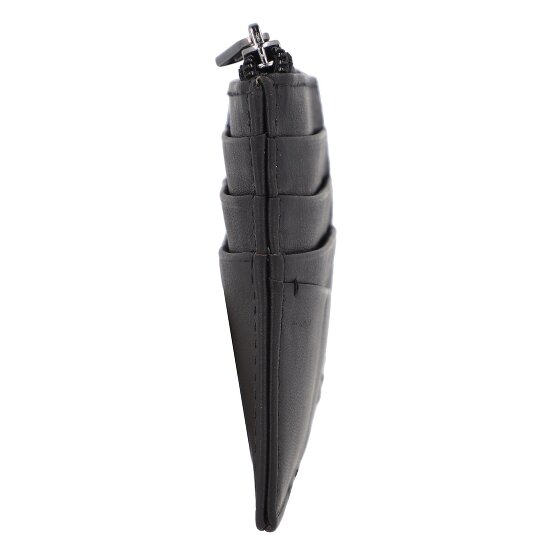Piquadro Akron Étui pour cartes de crédit Protection RFID Cuir 11.5 cm