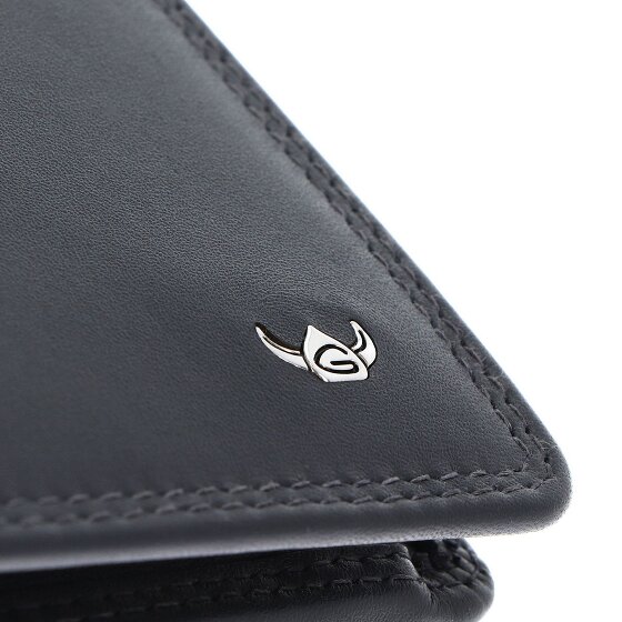 Golden Head Polo Porte-monnaie Protection RFID Cuir véritable 12 cm