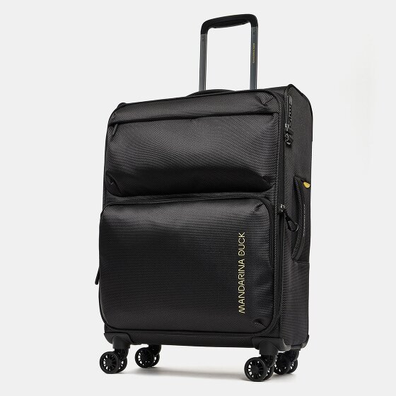 Mandarina Duck Zephyr 4 roulettes Trolley M 67 cm avec soufflet d'extension