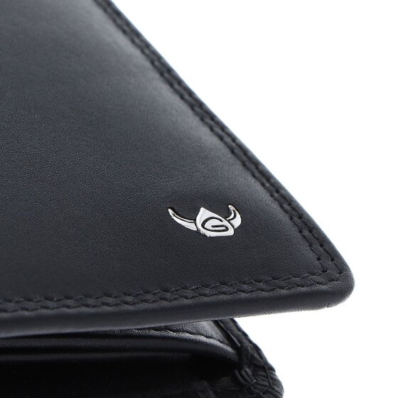Golden Head Polo Porte-monnaie Protection RFID Cuir véritable 11 cm