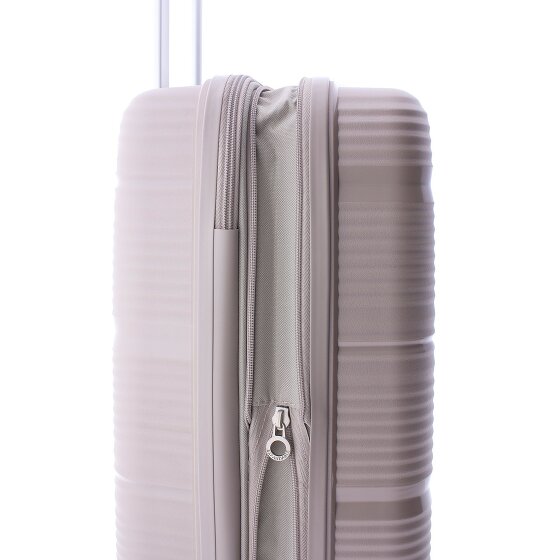 Gladiator 0800 4 roulettes Trolley de cabine 55 cm avec soufflet d'extension