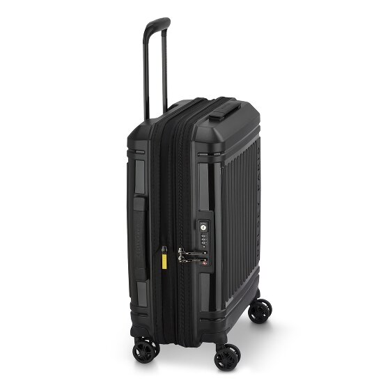 Delsey Paris Lutece Se 4 roulettes Trolley de cabine 55 cm avec soufflet d'extension