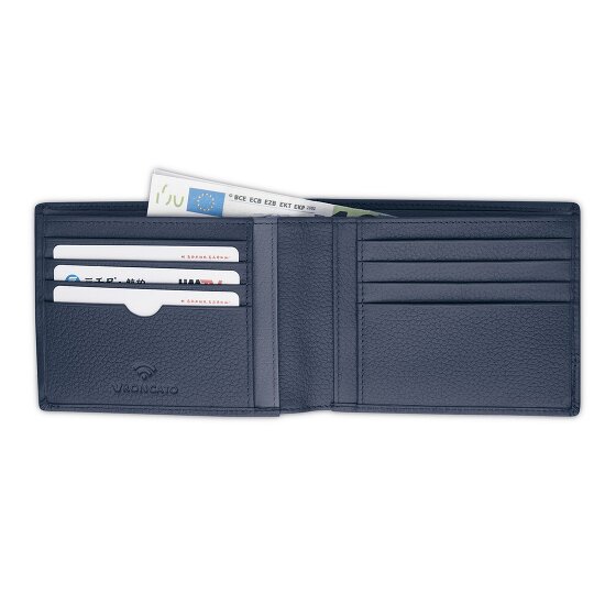 Roncato Alaska Porte-monnaie Protection RFID Cuir 13 cm